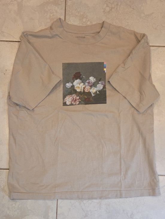 American Eagle Outfitters Other - American Eagle Tan Graphic Boxy Tee